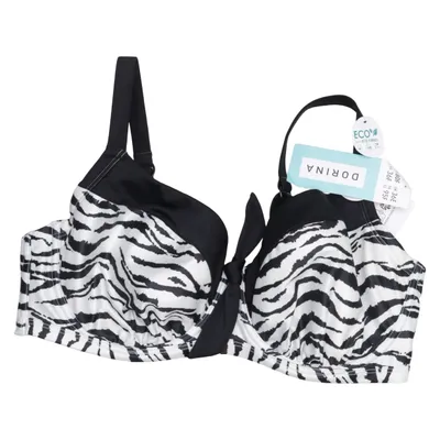 Bikini top (Zwart, Wit) van Hop Lun Elastaan, Polyamide, Polyester