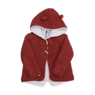 Duffle jas (Rood) van Zara Knitwear Nylon, Polyester