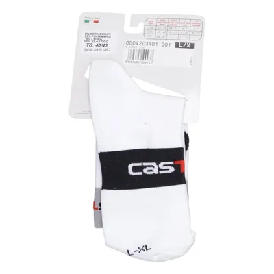 Sokken (Wit, Zwart, Grijs) van Castelli Elastaan, Polyamide