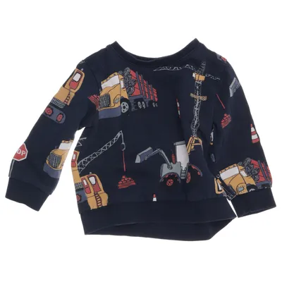 Collegetröja (Blå, Flerfärgad) från Lindex Kids Bomull