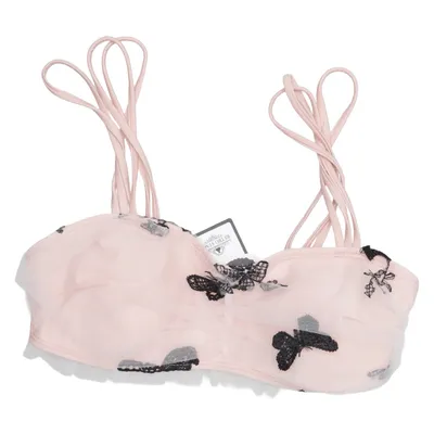 Bikiniöverdel (Rosa, Svart) från Retro Stage Elastan, Polyester