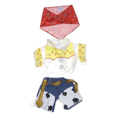 Doll clothes (Red, Blue, Beige) from Build a Bear