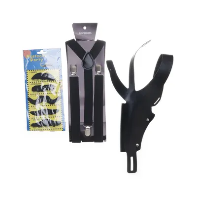 Maskeradtillbehör (Svart) från Funidelia