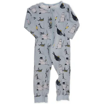 Mjukisdräkt (Blå, Flerfärgad) från Moomin by Martinex