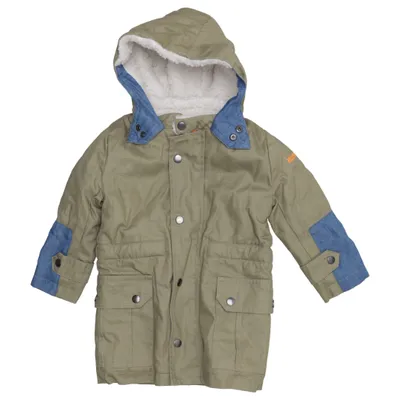 Parkas (Grön, Blå, Vit) från Billybandit Bomull, Polyester