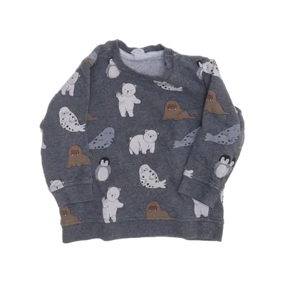 Sweatshirt (Grijs, Meerkleurig) van H&M Baby Katoen