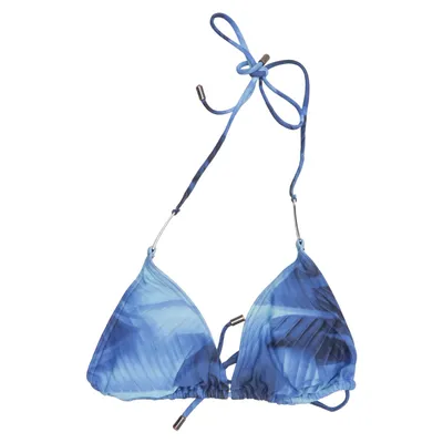 Haut de bikini (Bleu, Noir) de Calvin Klein Swimwear Élasthane, Polyamide, Polyester