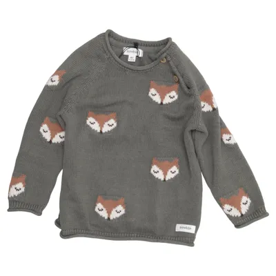 Sweater (Grøn, Brun, Hvid) fra Newbie by KappAhl Bomuld