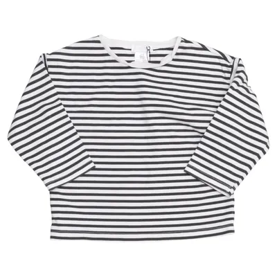 Long sleeve T-shirt (Black, White) from Zara Home Kids