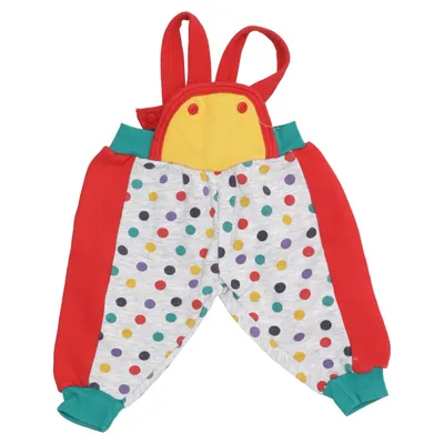 Overalls (Rød, Grå, Flerfarvet) fra Gazzi Baby Bomuld, Polyester