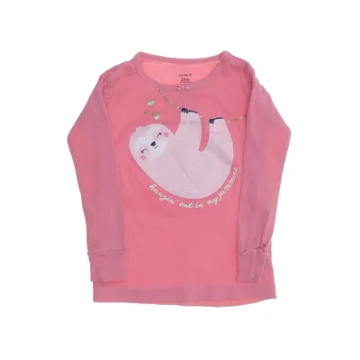 Lange mouwen shirt (Roze, Meerkleurig) van Carter's Katoen