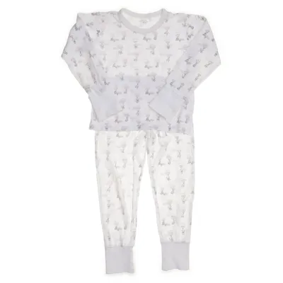 Pyjama (Wit, Meerkleurig) van Livly Katoen