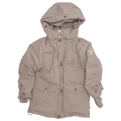 Winter jacket (Beige) from Steiff Collection Cotton, Polyamide, Polyester