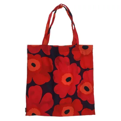 Tygpåse (Röd, Lila, Svart) från Marimekko Bomull