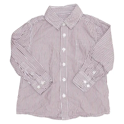 Shirt (Brown, White) from D.M.D by Denim Day Cotton
