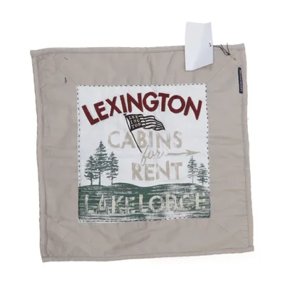 Sierkussensloop (Beige, Meerkleurig) van Lexington Katoen