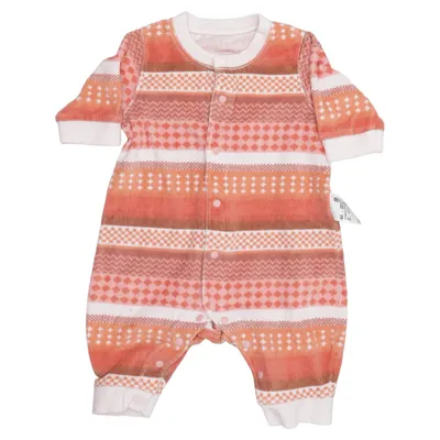 Barboteuse (Rouge, Rose, Multicolore) de Uniqlo Baby Coton, Polyester
