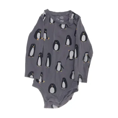 Romper (Grijs) van Lindex Baby Katoen, Elastaan
