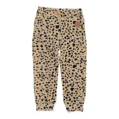 Mjukisbyxor (Beige, Svart) från Mini Rodini Polyester