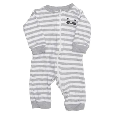 Rompers (Gray, White) from Bambu Baby Bamboo, Cotton