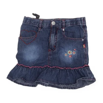 Jeanskjol (Blå, Rosa) från Fixoni Bomull