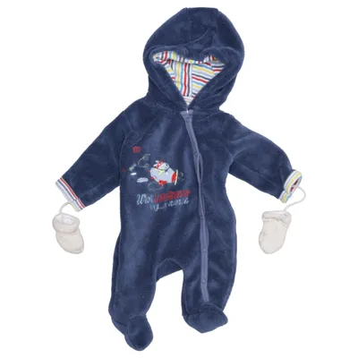 Rompers (Blue, Multicolored) from Lee Cooper Cotton, Polyester