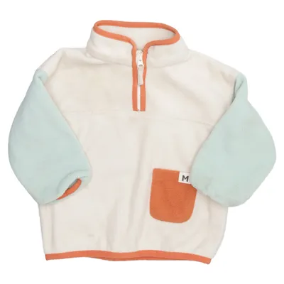 Fleece sweater (Beige, Green, Orange) from Minimarket Polyester