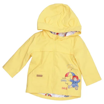 Regnjacka (Gul) från Paddington Bomull, Polyester, Polyuretan
