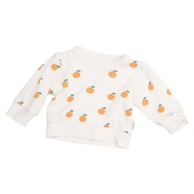 Collegetröja (Beige, Orange, Grön) från Tinycottons Elastan