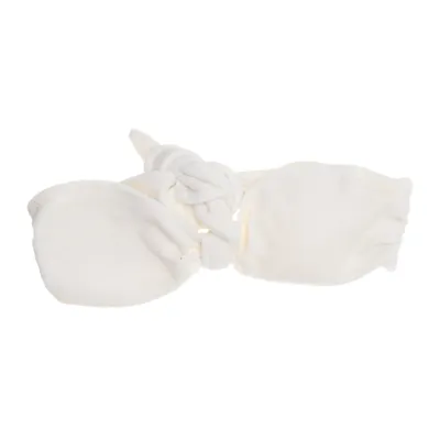 Bikini top (White) from Seaquelle Organic cotton, Polyester