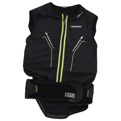 Protection dorsale (Noir) de Vanucci Élasthane, Polyamide, Polyester