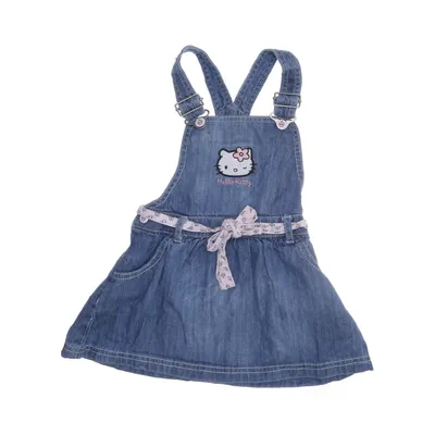 Tuinjurk (Blauw) van Hello Kitty Katoen
