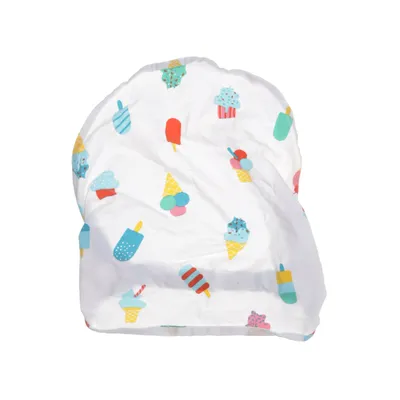 Huvudduk (Vit, Flerfärgad) från Polarn O. Pyret