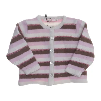 Kofta (Rosa, Brun, Vit) från Name It Angora, Nylon, Ull