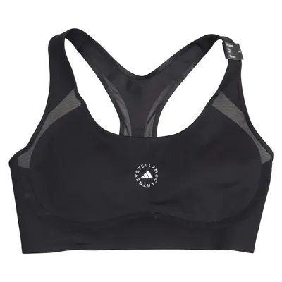 Sports-BH (Sort) fra Adidas by Stella McCartney Elastan, Polyurethan, Genanvendt polyester