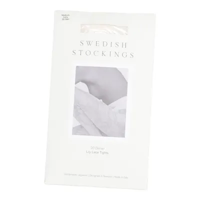 Nylon tights (Lily Lace Tights) from Swedish Stockings Elastane