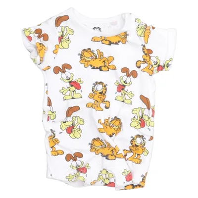 Sparkedragt (Hvid, Gul, Brun) fra Garfield