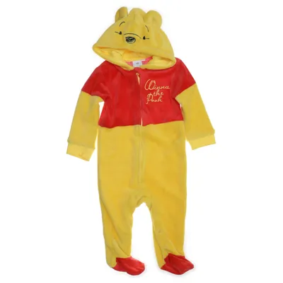 Mjukisdräkt (Gul, Röd) från Disney Baby Bomull, Polyester