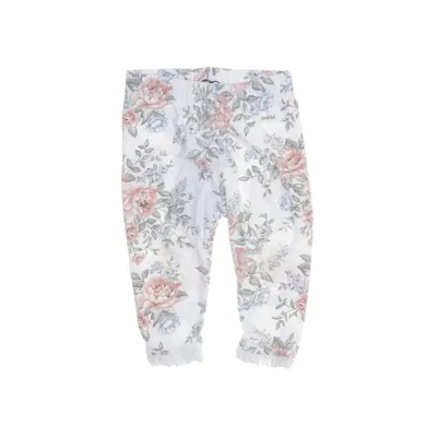 Leggings (Vit, Flerfärgad) från Newbie by KappAhl Bomull, Elastan