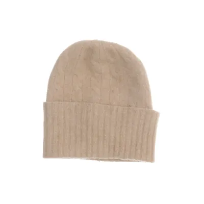 Beaniehue (Beige) fra Polo Ralph Lauren Kashmir, Uld