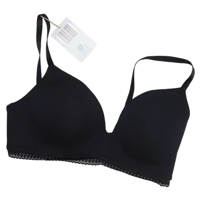 Bralette (Black) from Up2Fashion Cotton, Elastane, Polyester