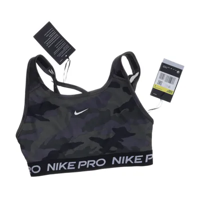 Sports-BH (Grøn, Sort, Grå) fra Nike Polyester, Elastan