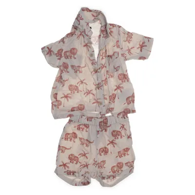 Set (Beige, Röd) från H&M Bomull