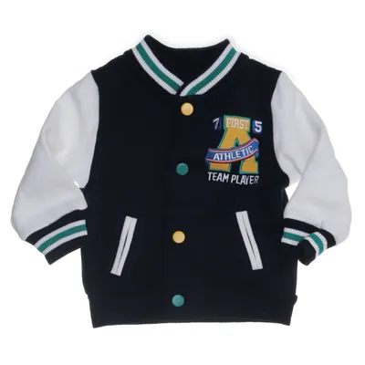 Collegejacka (Blå, Vit, Grön, Gul) från Joe Fresh Bomull, Polyester