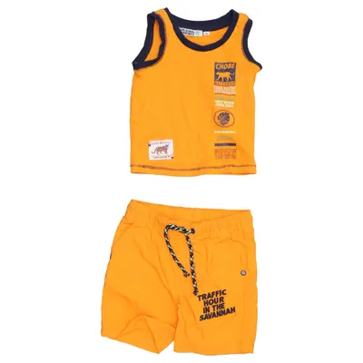 Set (Oranje) van Original Marines Katoen