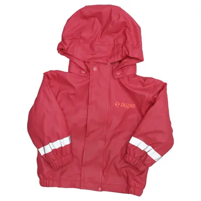 Regenjack (Roze, Rood) van ZigZag Polyester