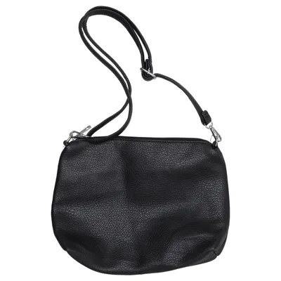 Shoulder-bag (Black) from Angelo Polyester, Polyurethane