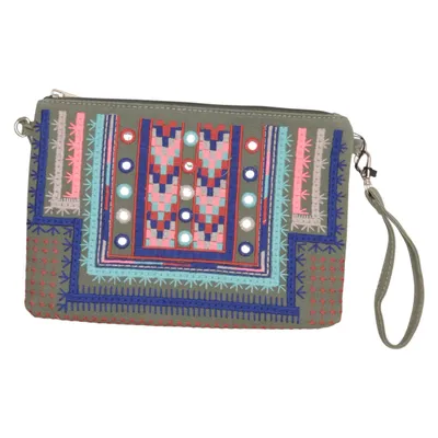 Shoulder-bag (Green, Multicolored) from Sara Polyurethane