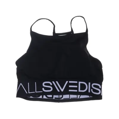 Sports bra (Black, White) from Swedish Fall Elastane, Polyamide