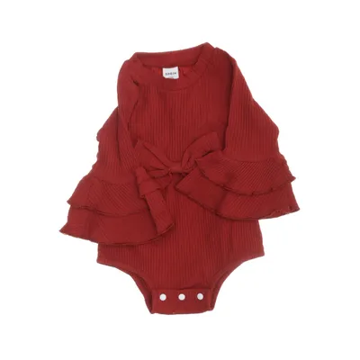 Body (Röd) från Shein Bomull, Elastan